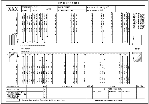 Shop Drawing in inch